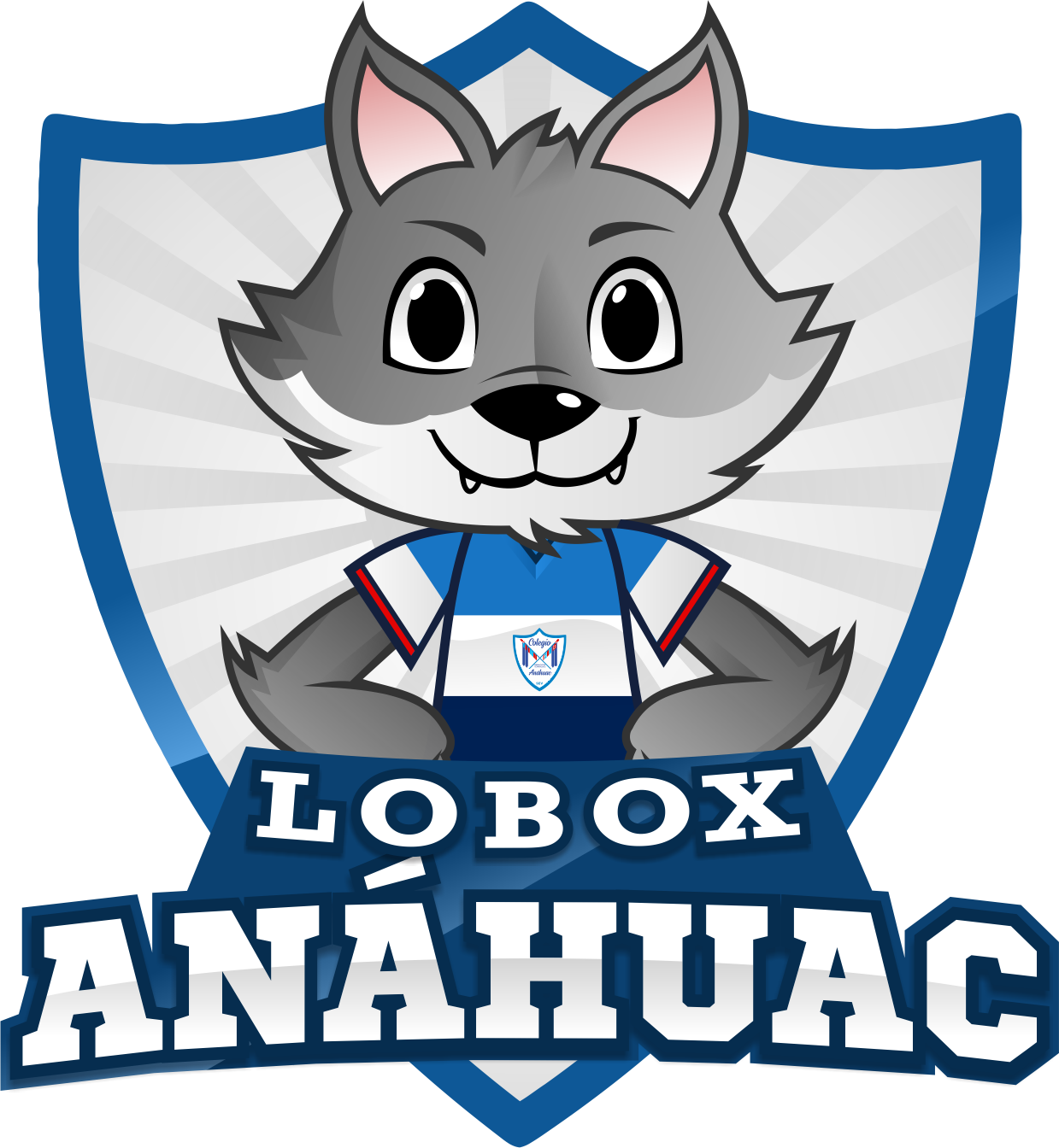 Lobox, mascota del Colegio Anáhuac Orizaba